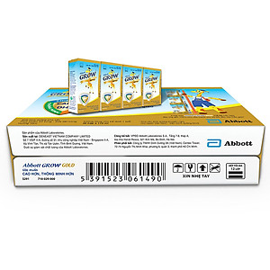 Thùng 48 Hộp Sữa Nước Abbott Grow Gold 110ml