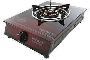 Bếp Gas Dương Đơn Mặt Kính Sunhouse SHB212KG - Hàng chính hãng