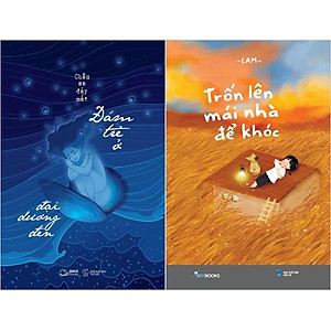 Combo Sách Đám Trẻ Ở Đại Dương Đen + Trốn Lên Mái Nhà Để Khóc (Bộ 2 Cuốn)