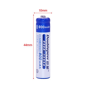 Bộ 4 Viên Pin Tiểu Sạc Cao Cấp AAA 900mAh Doublepow - Hàng nhập khẩu