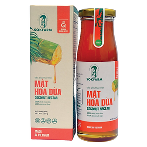 Mật Hoa Dừa SokFarm - Dành cho người Tiểu Đường