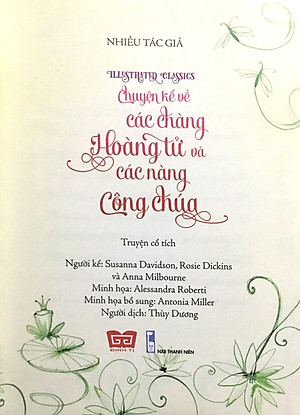 Sách Illustrated Classics - Chuyện Kể Về Các Chàng Hoàng Tử Và Các Nàng Công Chúa