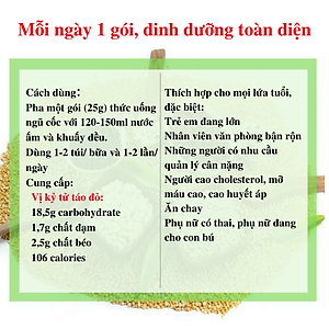 Cordy Multi Grain Bữa ăn dinh dưỡng Trùng thảo Vị Kỷ tử - Táo đỏ - Thiên Sư. Quản Lý Cân Nặng