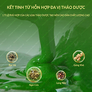 Hộp 12 Miếng Dán Ngải Cứu Tan Mỡ Eo Bụng Thon Gọn Detox Thải Độc Cơ Thể Hiệu Quả Tiện Lợi
