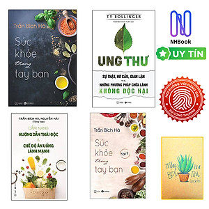 Combo 4 Cuốn Sách Chăm Sóc Sức Khỏe: Sức Khỏe Trong Tay Bạn Tập 1 + Sức Khỏe Trong Tay Bạn - Tập 2 + Cẩm Nang Hướng Dẫn Thải Độc & Chế Độ Ăn Uống Lành Mạnh + Ung Thư - Sự Thật, Hư Cấu, Gian Lận Và Những Phương Pháp Chữa Lành Không Độc Hại