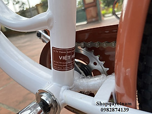 Xe đạp trẻ em Wahama Phoenix size 20 inch cho bé gái phù hợp với bé từ 7 đến 10 tuổi