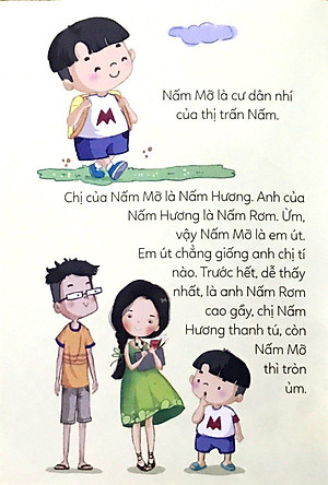 Sách Nấm Mỡ Ở Thị Trấn Nấm - Nấm Mỡ Đi Chơi