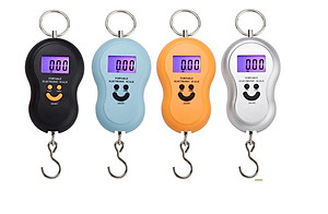 Cân điện tử 50kg cầm tay mini - Cân Điện Tử Cầm Tay Du Lịch 50Kg - 10Gr Tròn - Hàng chính hãng