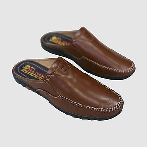 Dép Bít Mũi Nam HÀ NAM Da Bò Thật Cao Cấp GSB20121