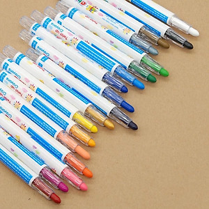 Bút sáp màu xoay Twist Crayon 36 màu - Túi nhựa PVC 