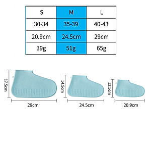 bọc giày đi mưa nhỏ gọn thuận tiện dễ dàng mang theo 