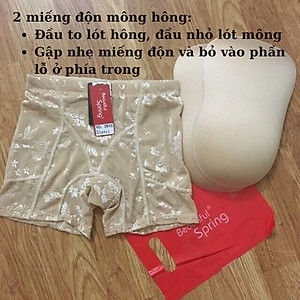 Quần Lót Độn Mông Hông Thông Hơi Siêu Thoáng Mát Mềm Mại 2IN1 Sexy Quyễn Rũ