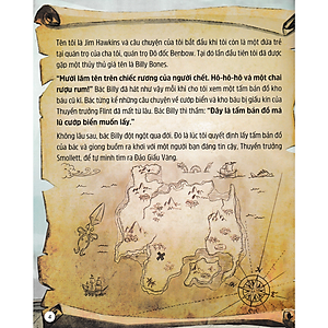 Sách Đảo Giấu Vàng - Phiên Bản Kể Lại Đầy Lôi Cuốn Của Các Tác Phẩm Văn Học Kinh Điển