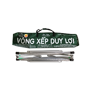 KHUNG VÕNG XẾP DUY LỢI THÉP -  CỠ ĐẠI (KHÔNG BAO GỒM VÕNG LƯỚI) - TẶNG 10 MÓC ÁO KÉP NHỰA CAO CẤP DUY LỢI
