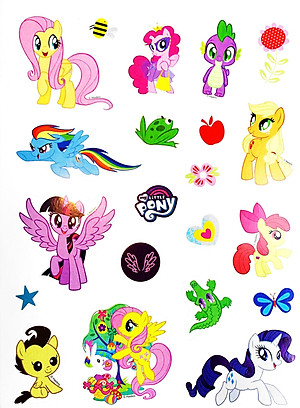 Sách My Little Pony - Jumbo Tô Màu Và Các Trò Chơi 7