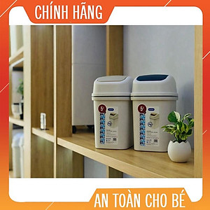 Thùng rác nắp lật Inochi 5L (tiêu chuẩn Nhật Bản)