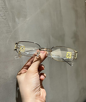 Kính râm Mắt vuông móc khuyên nhỏ