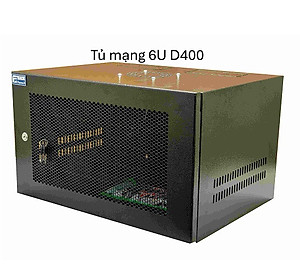 Tủ Mạng Treo Tường 06U D400 Famrack – Chính Hãng, Chuẩn Rack 19", Hàng Chất Lượng Cao