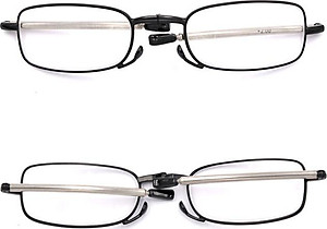 Kính gập 868 màu đen tròng lão 2 độ