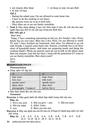 Sách Hướng Dẫn Học Tốt Tiếng Anh 12