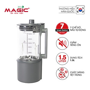 Máy Làm Sữa Hạt Đa Năng Giảm Tiếng Ồn Magic Eco AC -141 (1.5 Lít) - Hàng chính hãng