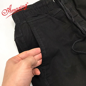 Quần jogger kaki nam cao cấp Amazing, sắc màu trẻ trung, phong cách thể thao cá tính, gấu quần bo chun, có big size