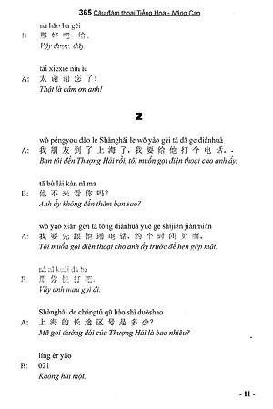 Sách 365 Câu Đàm Thoại Tiếng Hoa (Quyển 2: Nâng Cao) (Kèm CD)