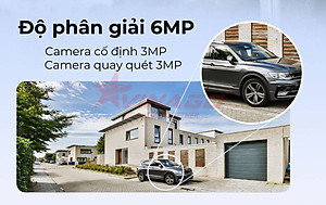 Camera Wifi IMOU 2 Mắt Ngoài Trời S7XP Cruiser Dual 6MP/10MP, quay 360 độ, đàm thoại 2 chiều - Hàng chính hãng