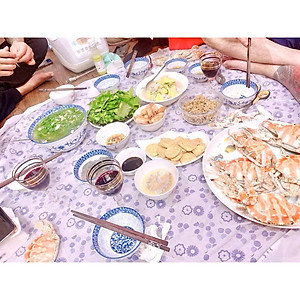 Set 10 Khăn Trải Bàn Dùng 1 Lần Loại Lớn - Khăn Du Lịch Picnic Chống Thấm Size To 120cm x 150cm - HÀNG CHÍNH HÃNG MINIIN