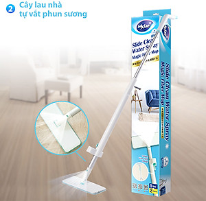 Bông Lau Thay Thế MyJae Đài Loan Sợi Fiber Cho Cây Lau Nhà Tự Vắt Kháng Khuẩn Và Cây Lau Nhà Phun Sương 33.5cm x 10.5cm