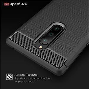 Ốp lưng chống sốc cho Sony Xperia XZ4 hiệu Likgus (chuẩn quân đội, chống va đập, chống vân tay) - Hàng chính hãng