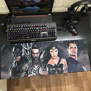 Miếng Lót Chuột, Bàn Di Chuột, mouse pad cỡ lớn siêu anh hùng/ hàng chính hãng