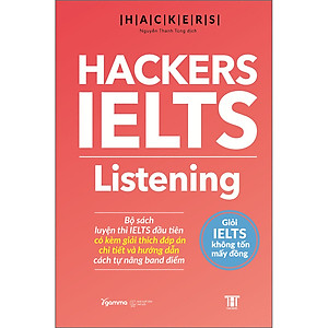 Sách Hackers IELTS Listening (Tái bản)