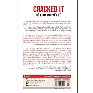Sách Cracked It: Bẻ khóa mọi vấn đề
