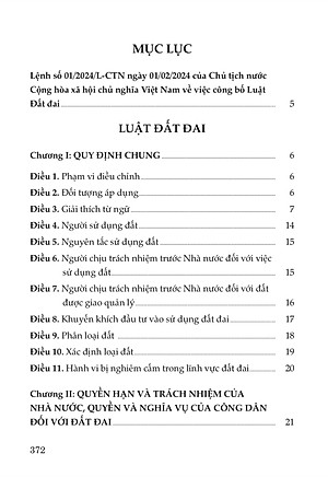 Sách - Luật Đất Đai Năm 2024