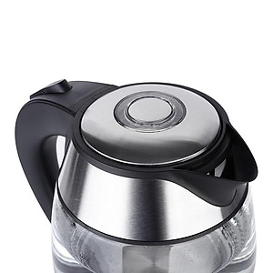 Ấm đun siêu tốc Lock&Lock thân bình thủy tinh dung tích 1.8L công suất 1850W EJK418SLV - Hàng chính hãng