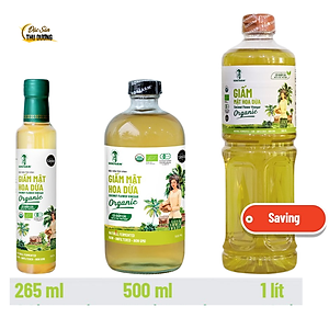 Dấm mật hoa dừa Sokfarm - Bổ sung lợi khuẩn, kích thích tiêu hóa, hỗ trợ giảm đau cho người bị GUT, lên men tự nhiên trong vòng 6 tháng