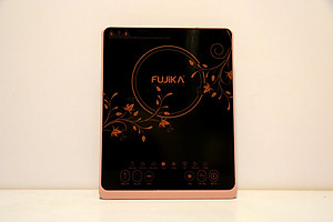  Bếp Điện Từ Đơn 2000W FUJIKA FJ-BT1920 Kèm Nồi Lẩu Inox Điều Khiển Cảm Ứng Mặt Kính Cao Cấp-Hàng Chính Hãng 