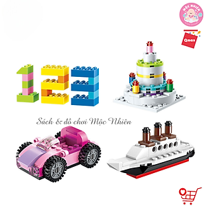 Hộp xếp hình lắp ráp sáng tạo 460 chi tiết Qman 2901