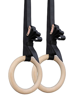 Vòng Treo Gỗ Tập Gym Gymnastic Rings Cleacco 