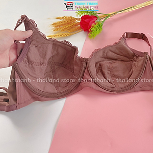 Áo ngực mỏng không có mút, có gọng form quả vừa, cup B, ANNY Thái Lan 1207