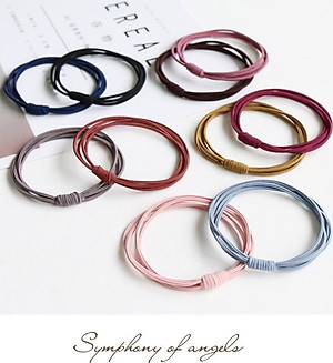 Set 20 dây cột tóc Basic