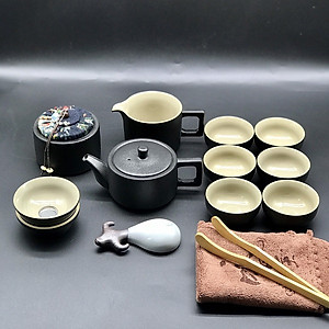 Bộ ấm chén pha trà Nhật Bản 13 món