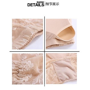 Quần Lót Độn Mông Hông Thông Hơi Siêu Thoáng Mát Mềm Mại 2IN1 Sexy Quyễn Rũ