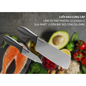 Bộ dao 2 chiếc Eco Family Sunhouse KS-KN2E1