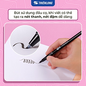 Bút viết Calligraphy Thiên Long Colokit DW-C005 - Mực kháng nước, đậm