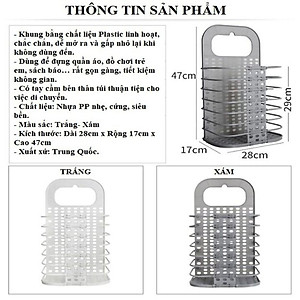 Giỏ Đựng Quần Áo Bẩn Kế Máy Giặt Gấp Gọn Treo Tường Tiện Lợi - Rổ Treo Tường Đựng Đồ Dùng Sinh Hoạt - Hàng Loại 1 - Chính Hãng MINIIN
