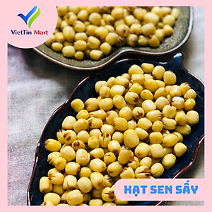 Hạt Sen Sấy Giòn Vỡ Đôi Viettin Mart 400g