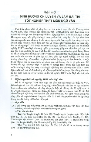 Ôn Luyện Trắc Nghiệm Thi Tốt Nghiệp Trung Học Phổ Thông (năm 2025) Môn Ngữ Văn
