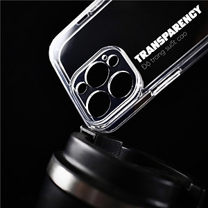 Ốp lưng chống sốc bảo vệ màng camera cho iPhone 15, 15 Plus, 15 Pro, 15 Pro Max hiệu Likgus Camshield - Thiết kế trong suốt, chống ố vàng - Hàng nhập khẩu